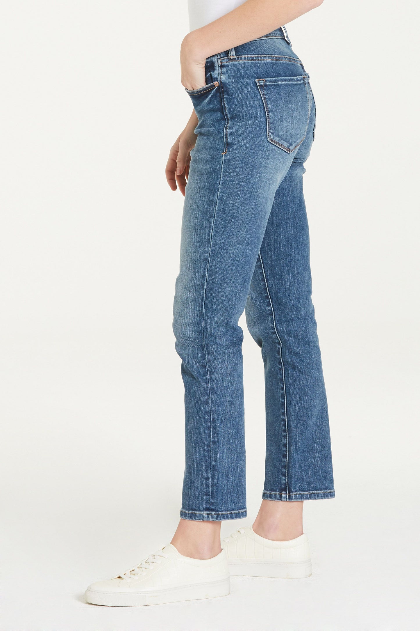 Blaire Mid Rise Jeans in South Bay by Dear John