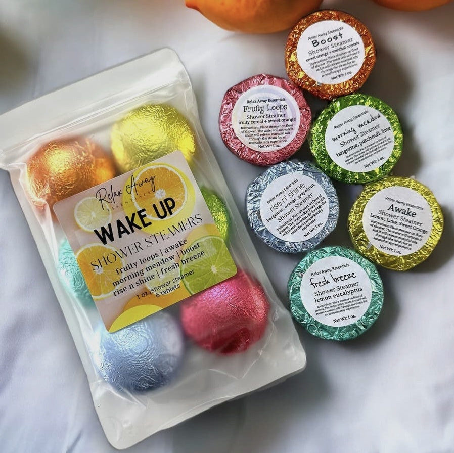 Wake Up Shower Steamers 6 Pack