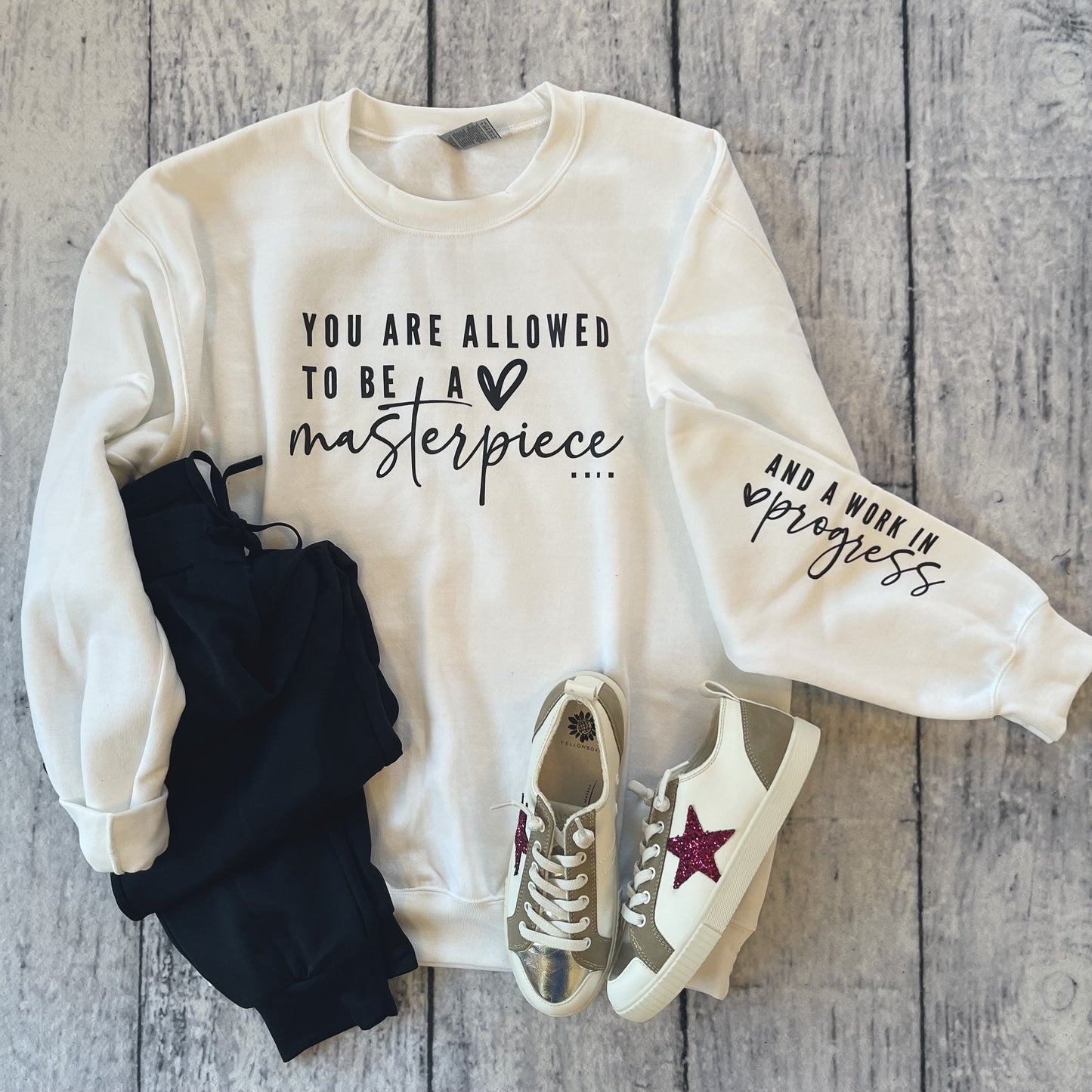 You Are Allowed To Be A Masterpiece Sweatshirt