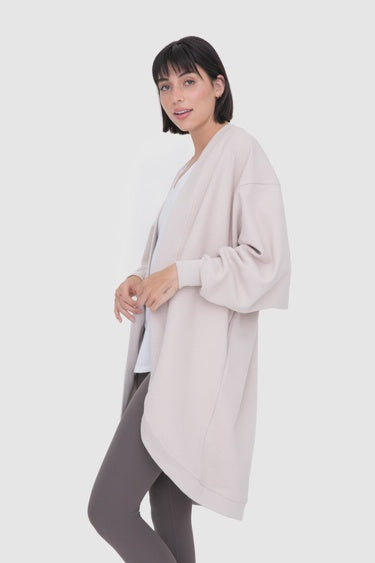 50% OFF - Mono B Fur Lined Open Front Cardigan